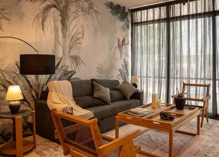 Boho-chic 1br With Private Terrace Appartement *