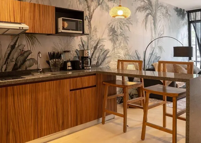 Boho-chic 1br With Private Terrace Appartement Tulum